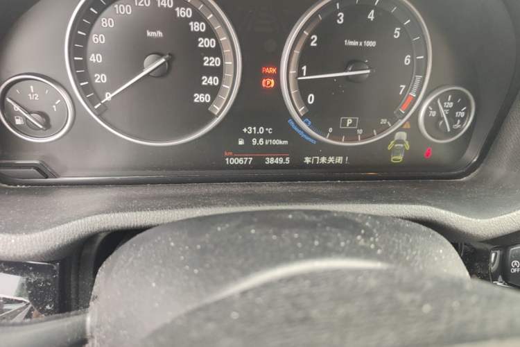 Used BMW X3 2014 xDrive20i X Design Package Odometer Close Up