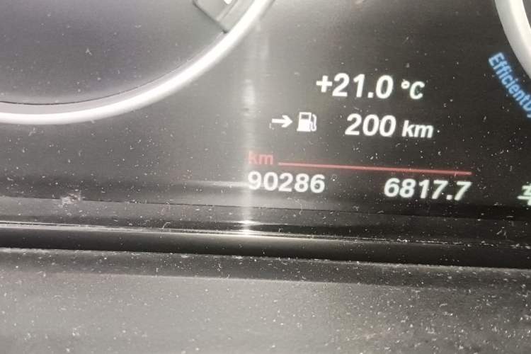 Used BMW X3 2014 xDrive20i X Design Package Odometer Close Up