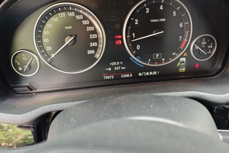 Used BMW X3 2014 xDrive28i X Design Package Odometer Close Up