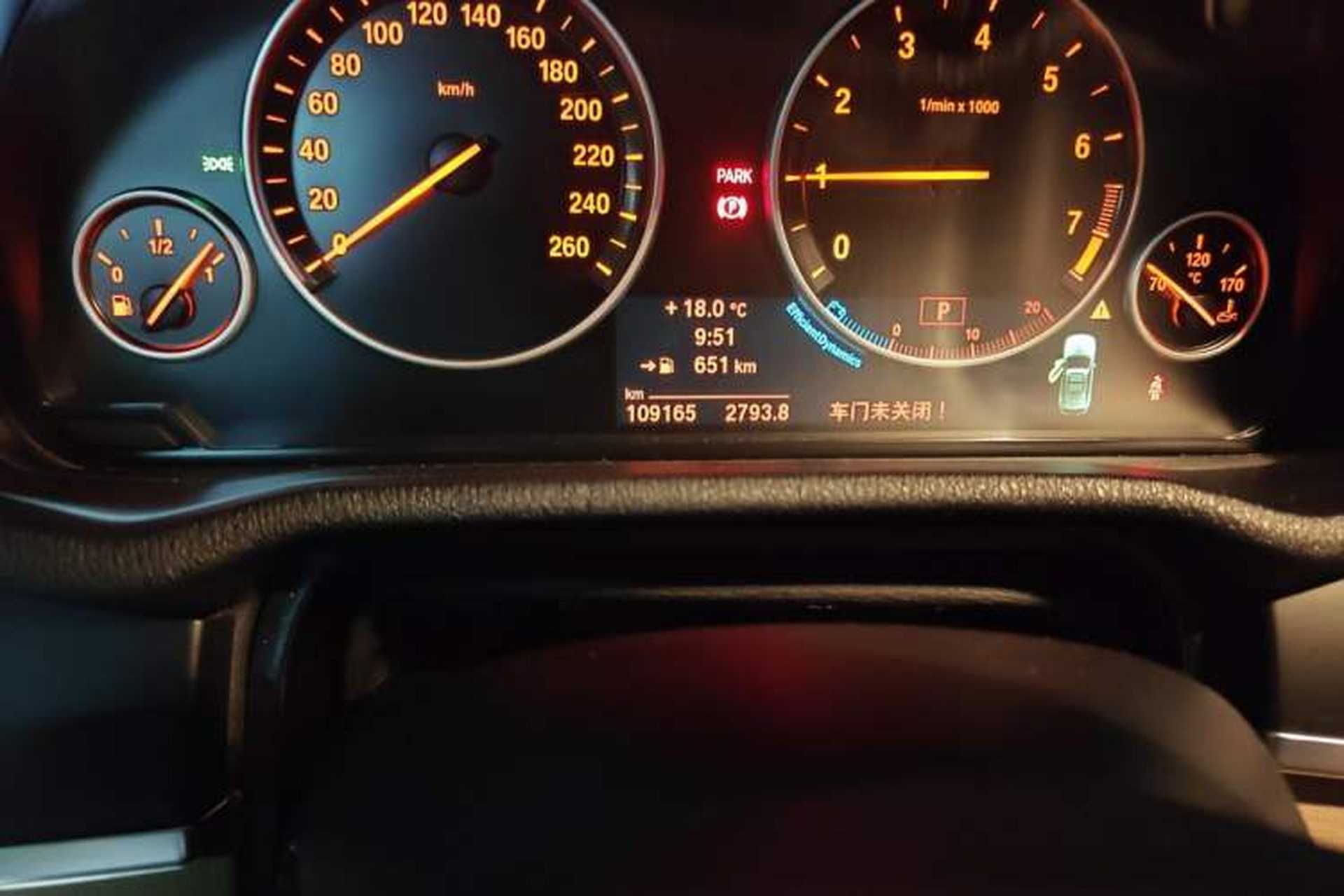 Used BMW X3 2014 xDrive20i X Design Package Odometer Close Up