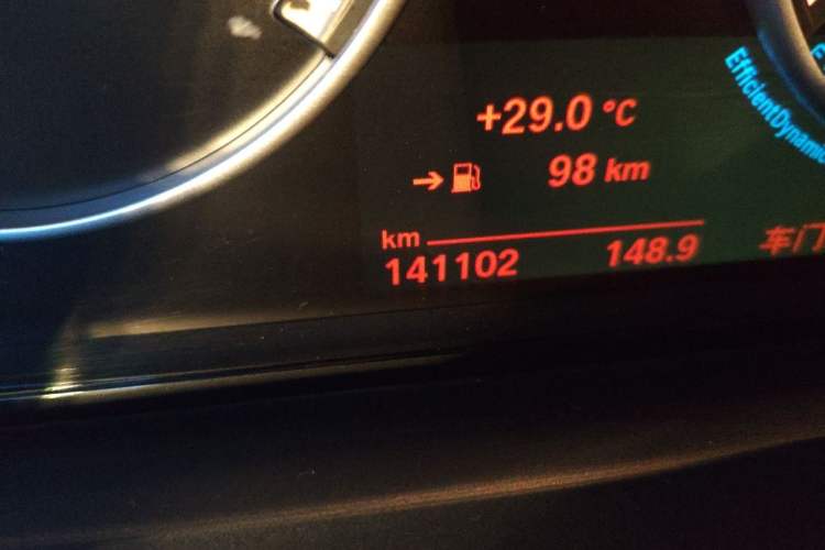 Used BMW X3 2014 xDrive20i X Design Package Odometer Close Up