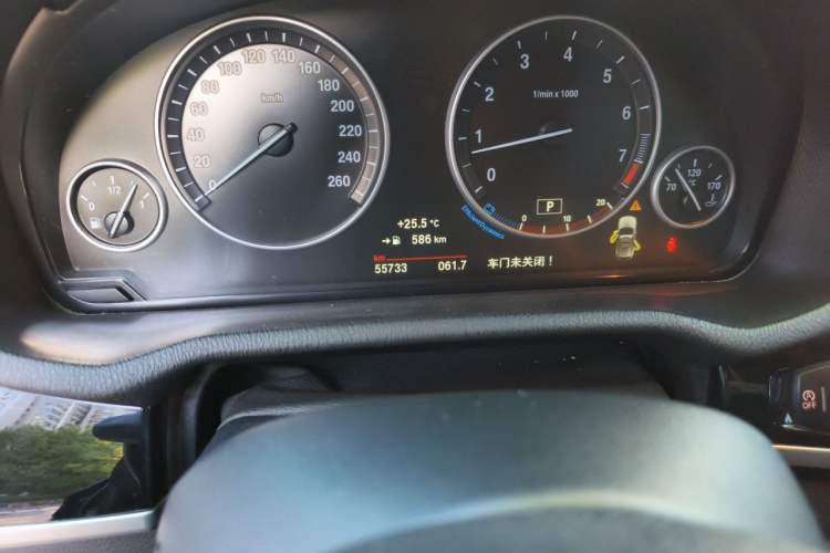 Used BMW X3 2014 xDrive28i X Design Package Odometer Close Up