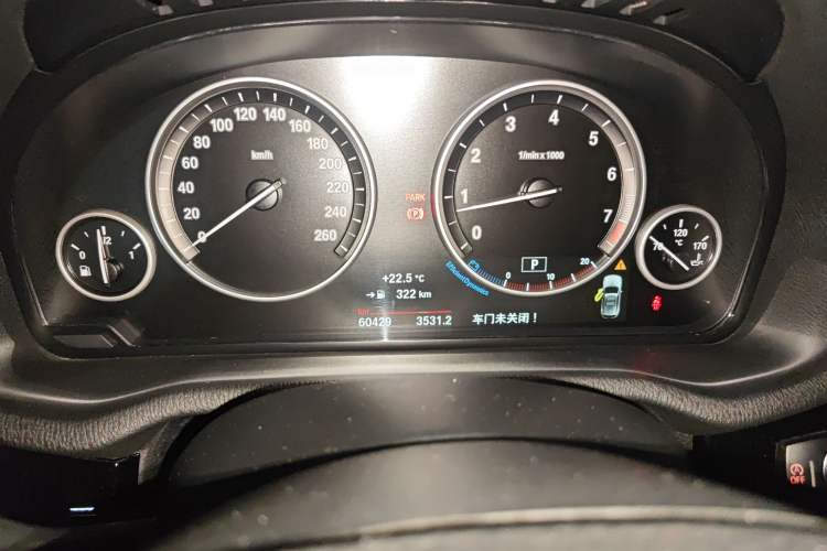 Used BMW X3 2014 xDrive20i X Design Package Odometer Close Up