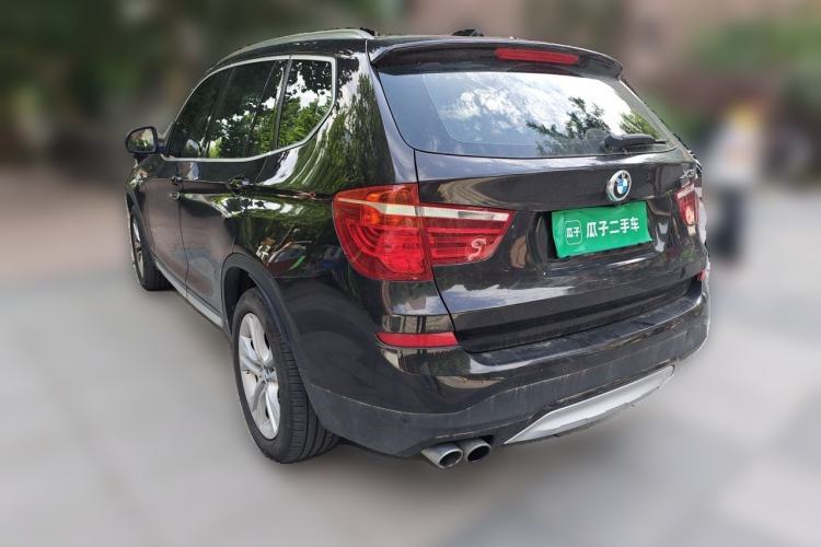 Used BMW X3 2014 xDrive28i X Design Package Rear Left 45 Deg