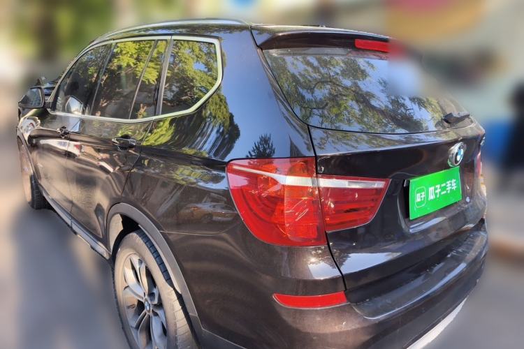 Used BMW X3 2014 xDrive28i X Design Package Rear Left 45 Deg