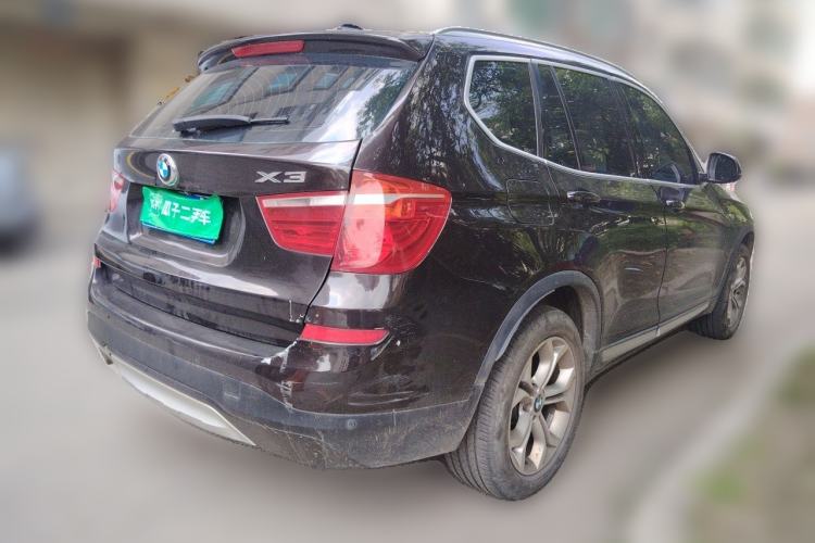 Used BMW X3 2014 xDrive20i X Design Package Rear Right 45 Deg