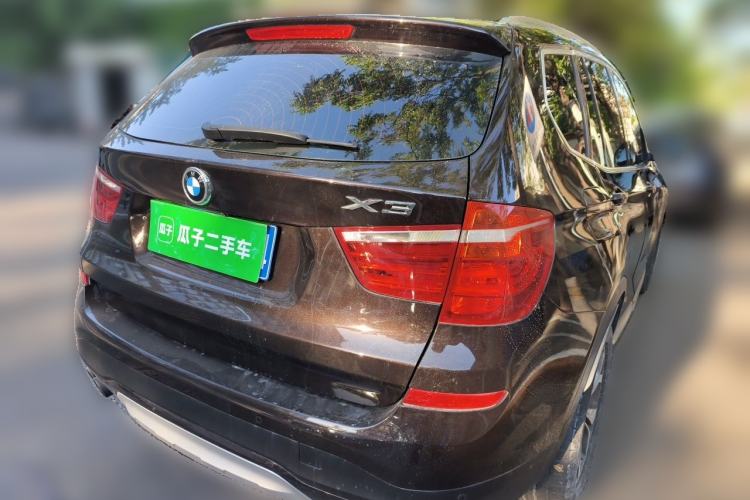 Used BMW X3 2014 xDrive28i X Design Package Rear Right 45 Deg