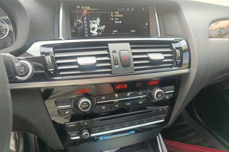 Used BMW X3 2014 xDrive20i X Design Package Audio And AC Panel