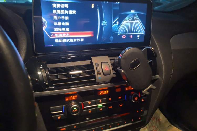 Used BMW X3 2014 xDrive35i M Sport model Audio And AC Panel
