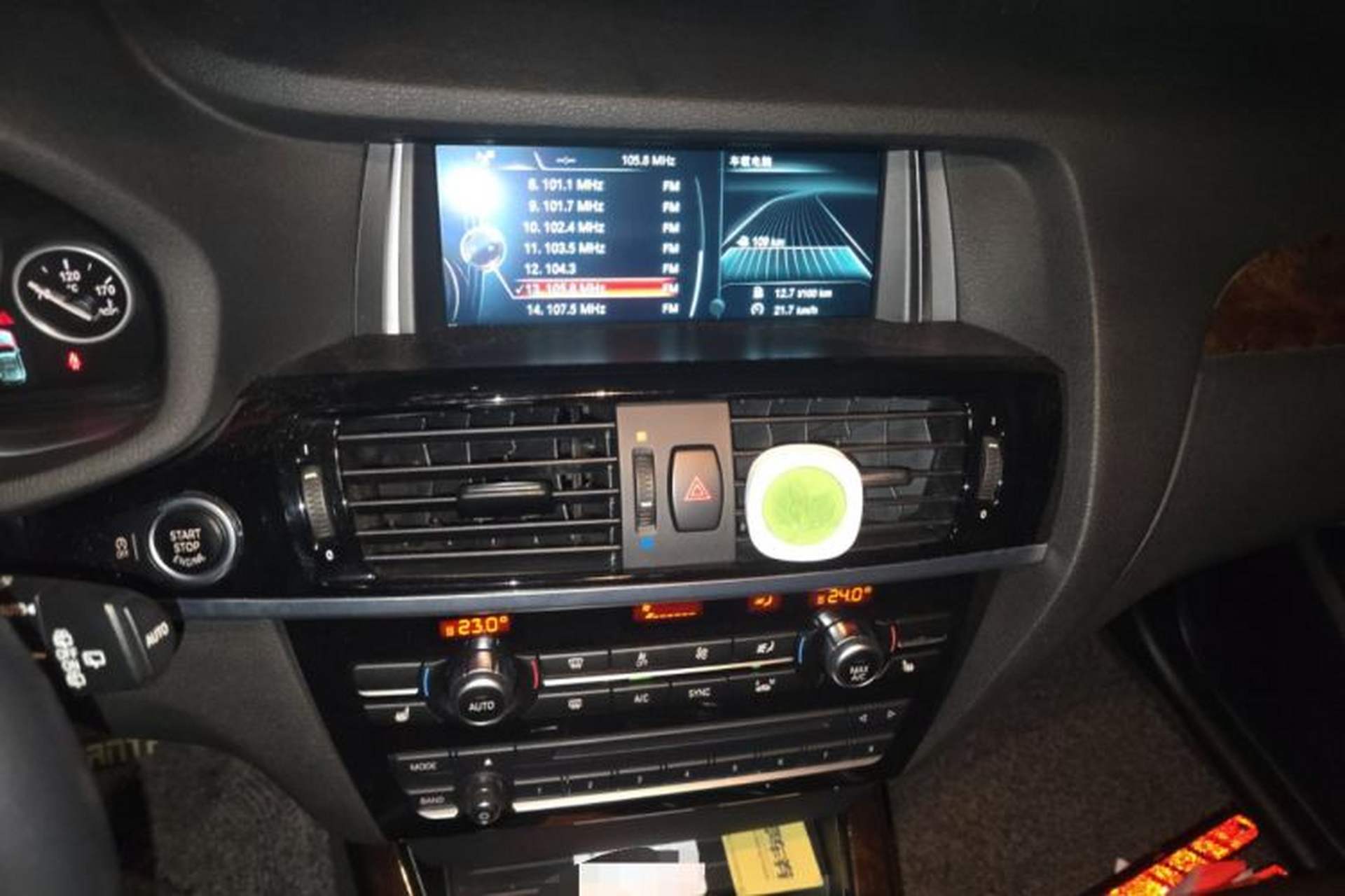 Used BMW X3 2014 xDrive20i X Design Package Audio And AC Panel