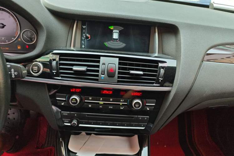 Used BMW X3 2014 xDrive20i X Design Package Audio And AC Panel