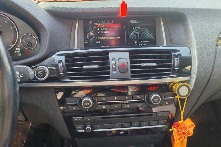 Used BMW X3 2014 xDrive20i X Design Package Audio And AC Panel