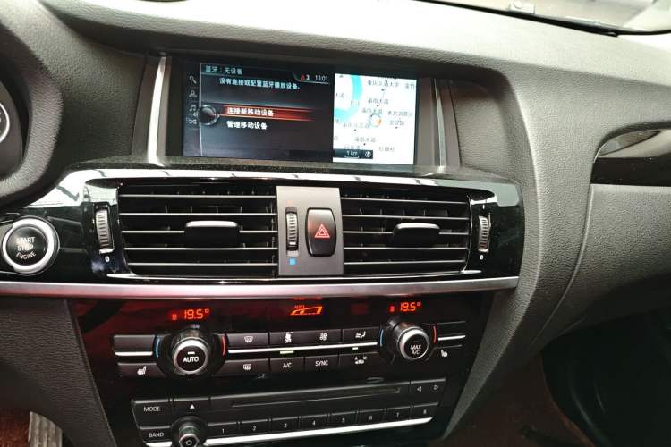 Used BMW X3 2014 xDrive20i X Design Package Audio And AC Panel