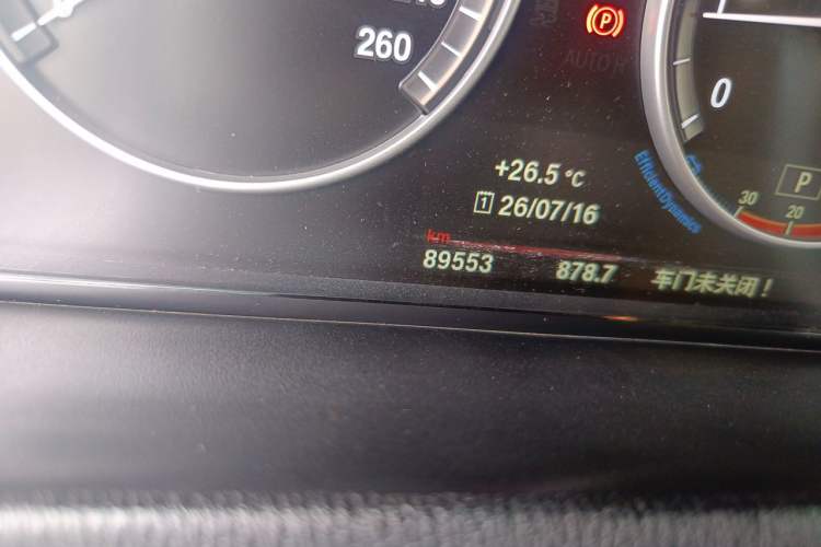 Used BMW X3 2014 xDrive20i X Design Package Odometer Close Up