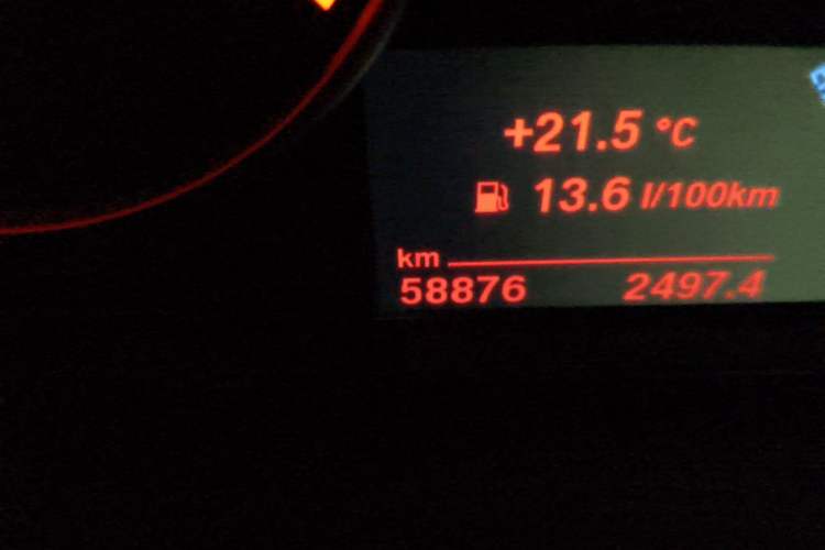 Used BMW X3 2014 xDrive20i X Design Package Odometer Close Up
