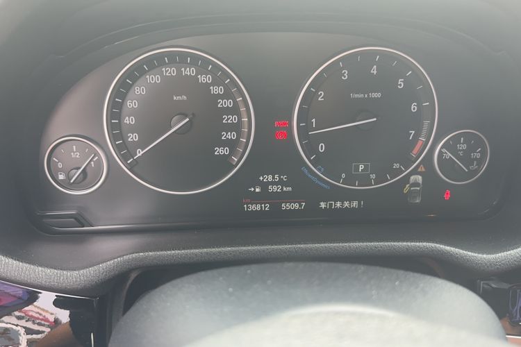Used BMW X3 2014 xDrive20i X Design Package Odometer Close Up