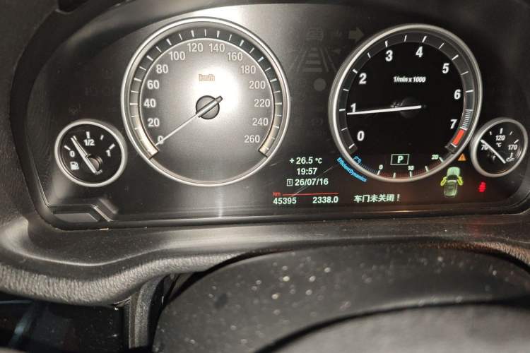 Used BMW X3 2014 xDrive20i X Design Package Odometer Close Up