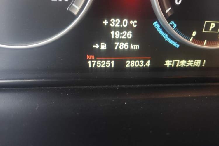 Used BMW X3 2014 xDrive20i X Design Package Odometer Close Up