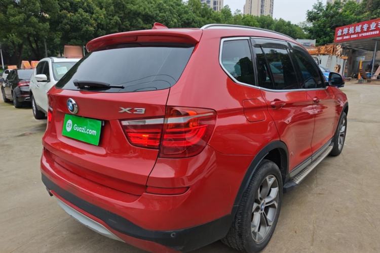Used BMW X3 2014 xDrive20i X Design Package Rear Right 45 Deg