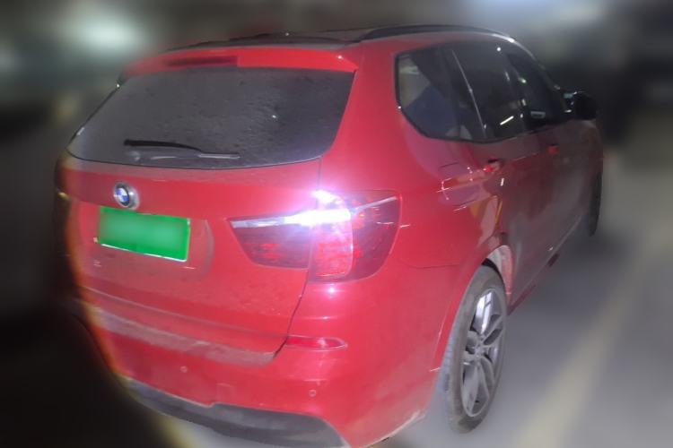Used BMW X3 2014 xDrive35i M Sport model Rear Right 45 Deg