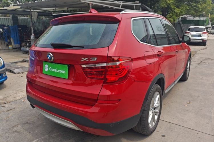 Used BMW X3 2014 xDrive20i X Design Package Rear Right 45 Deg