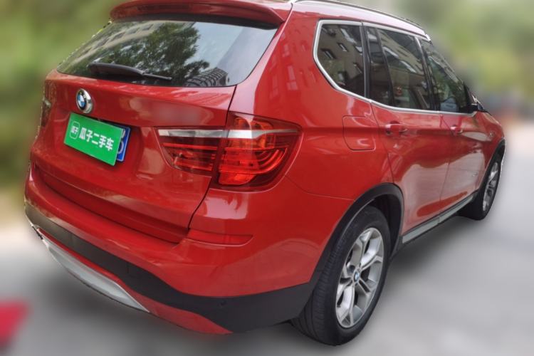 Used BMW X3 2014 xDrive20i X Design Package Rear Right 45 Deg