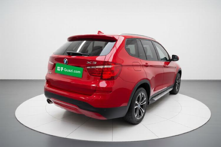 Used BMW X3 2014 xDrive20i Leading Model Rear Right 45 Deg