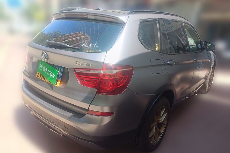 Used BMW X3 2014 xDrive20i Leading Model Rear Right 45 Deg