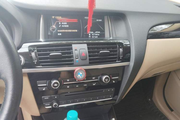Used BMW X3 2014 xDrive20i X Design Package Audio And AC Panel