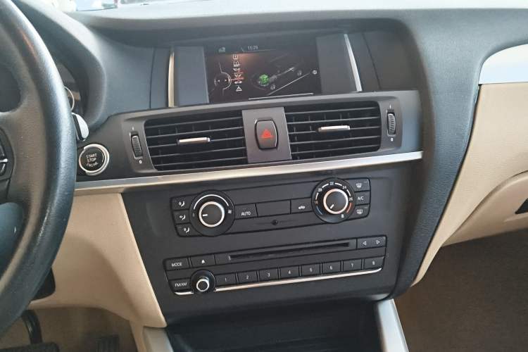 Used BMW X3 2014 xDrive20i Leading Model Audio And AC Panel