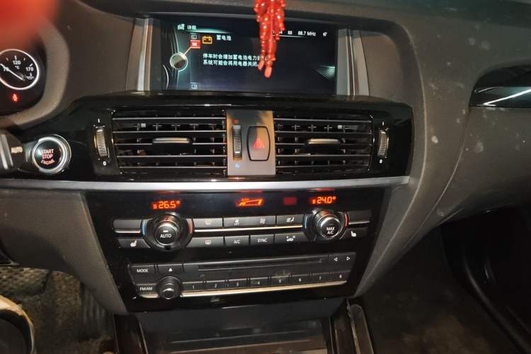 Used BMW X3 2014 xDrive20i X Design Package Audio And AC Panel