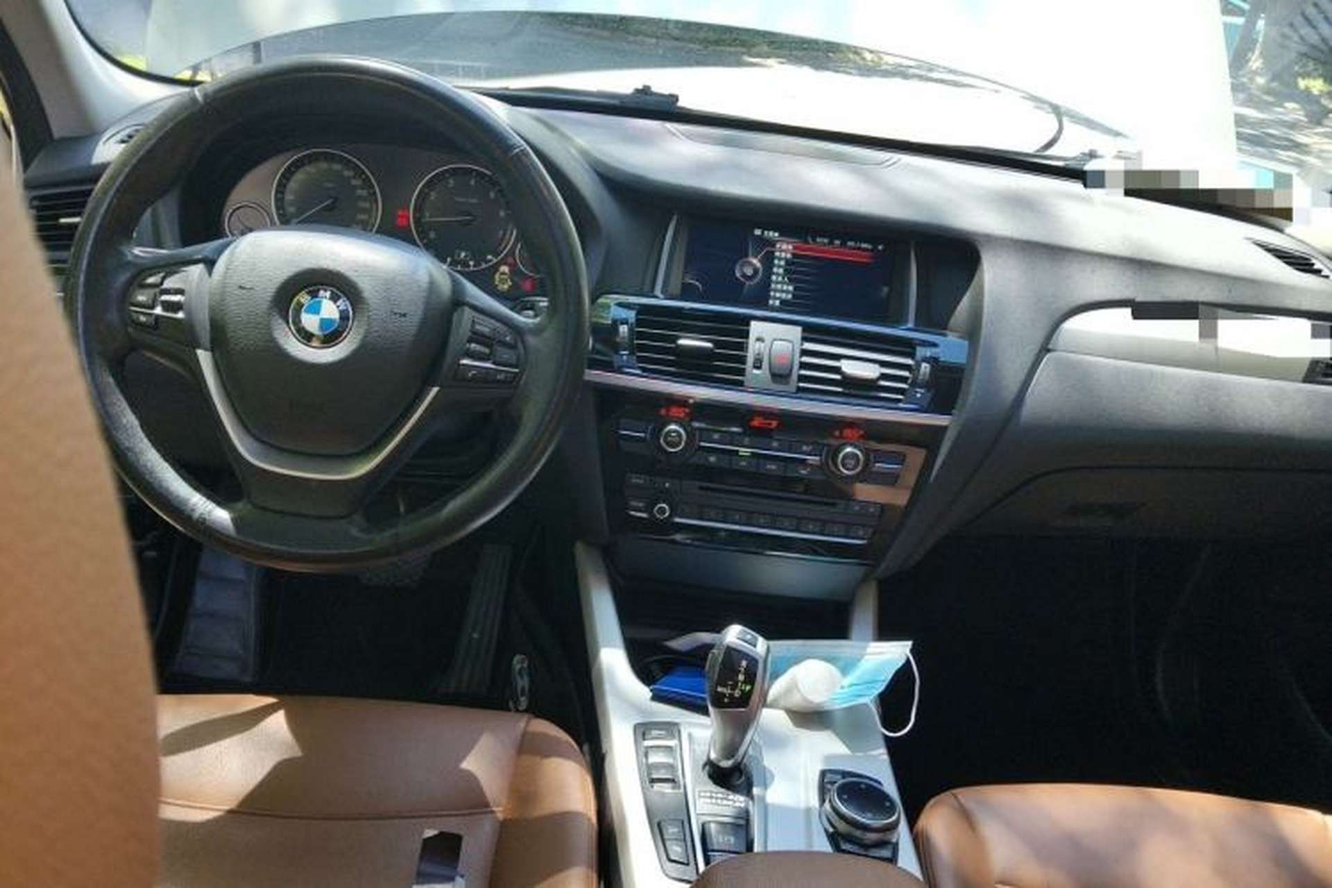Used BMW X3 2014 xDrive28i Leading Model Center Console