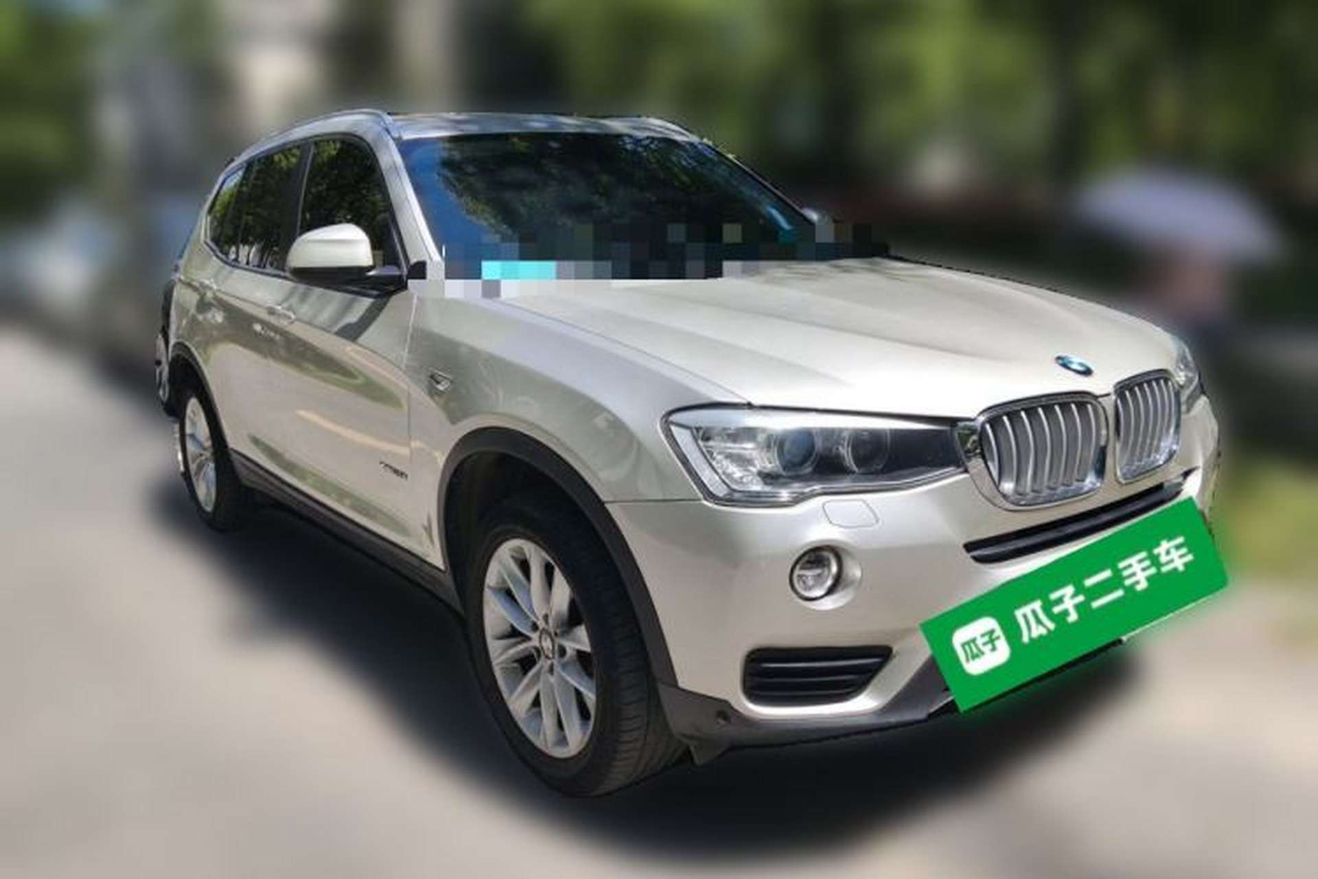 Used BMW X3 2014 xDrive28i Leading Model Front Right 45 Deg