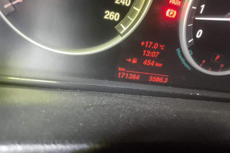 Used BMW X3 2014 xDrive20i X Design Package Odometer Close Up
