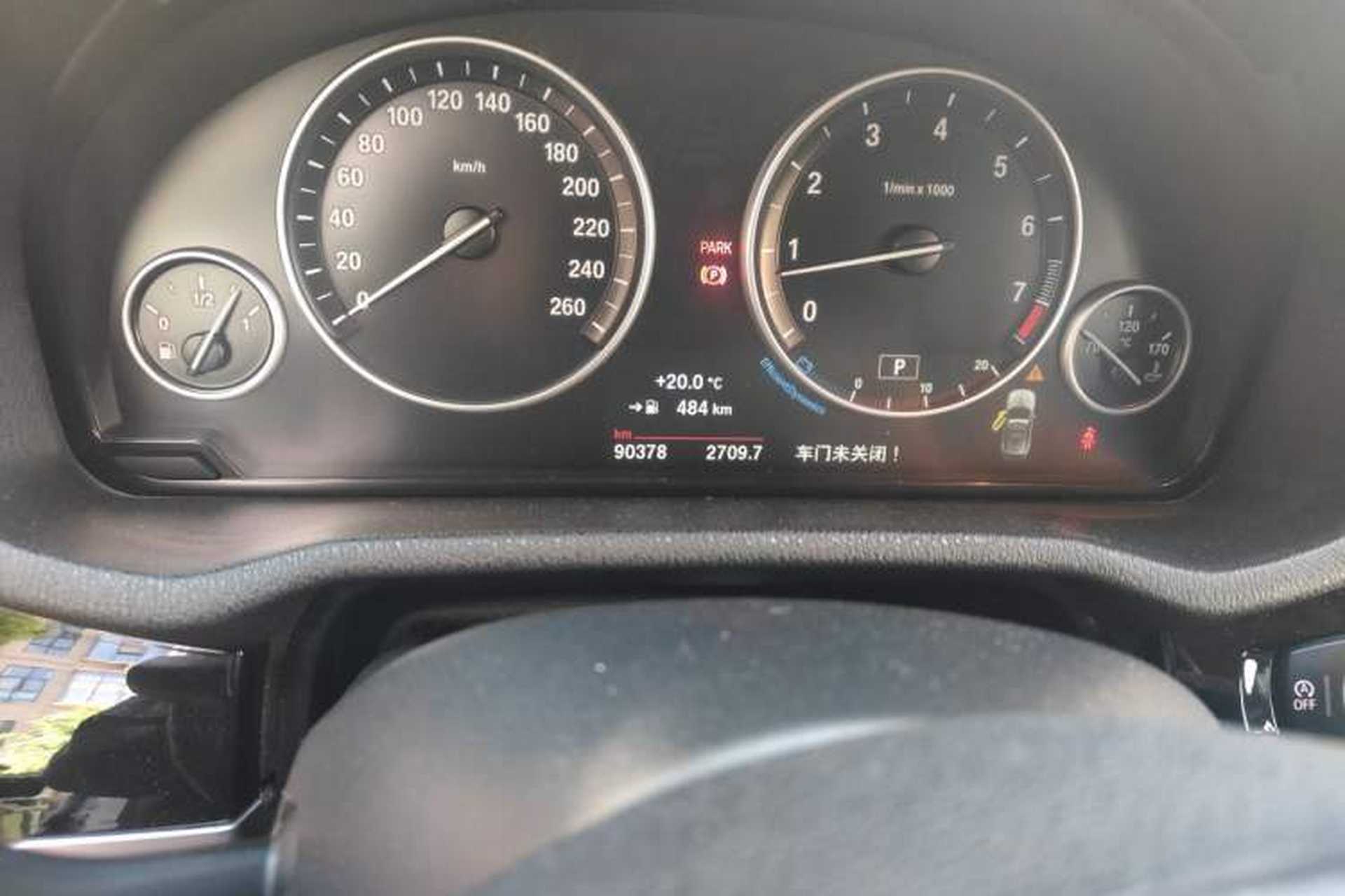 Used BMW X3 2014 xDrive20i X Design Package Odometer Close Up