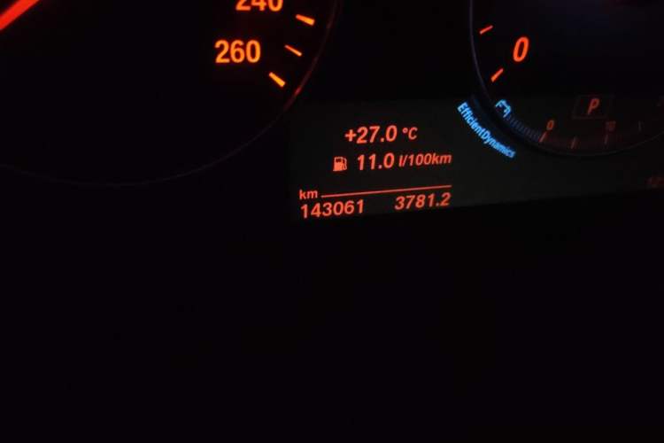 Used BMW X3 2014 xDrive20i X Design Package Odometer Close Up