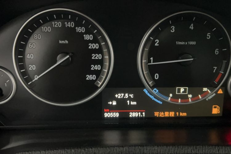 Used BMW X3 2014 xDrive20i X Design Package Odometer Close Up