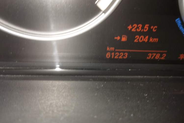 Used BMW X3 2014 xDrive20i X Design Package Odometer Close Up