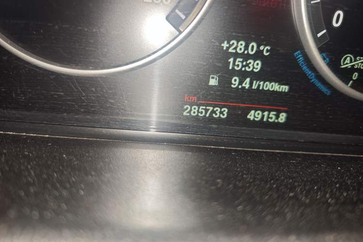 Used BMW X3 2014 xDrive20i X Design Package Odometer Close Up