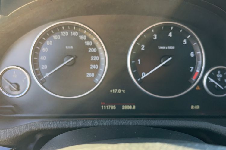 Used BMW X3 2014 xDrive20i X Design Package Odometer Close Up