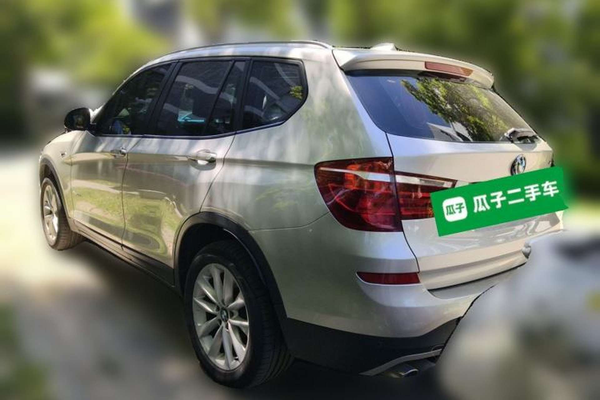 Used BMW X3 2014 xDrive28i Leading Model Rear Left 45 Deg