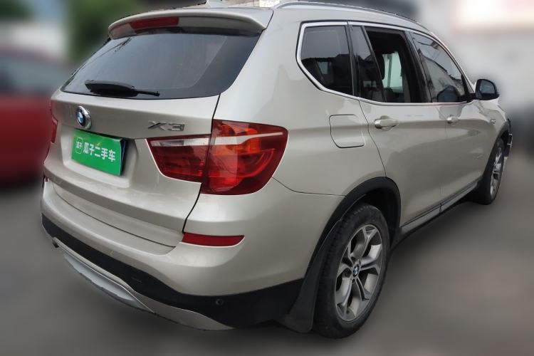 Used BMW X3 2014 xDrive20i X Design Package Rear Right 45 Deg
