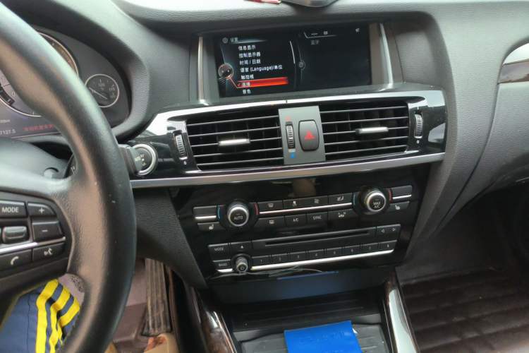 Used BMW X3 2014 xDrive20i X Design Package Audio And AC Panel