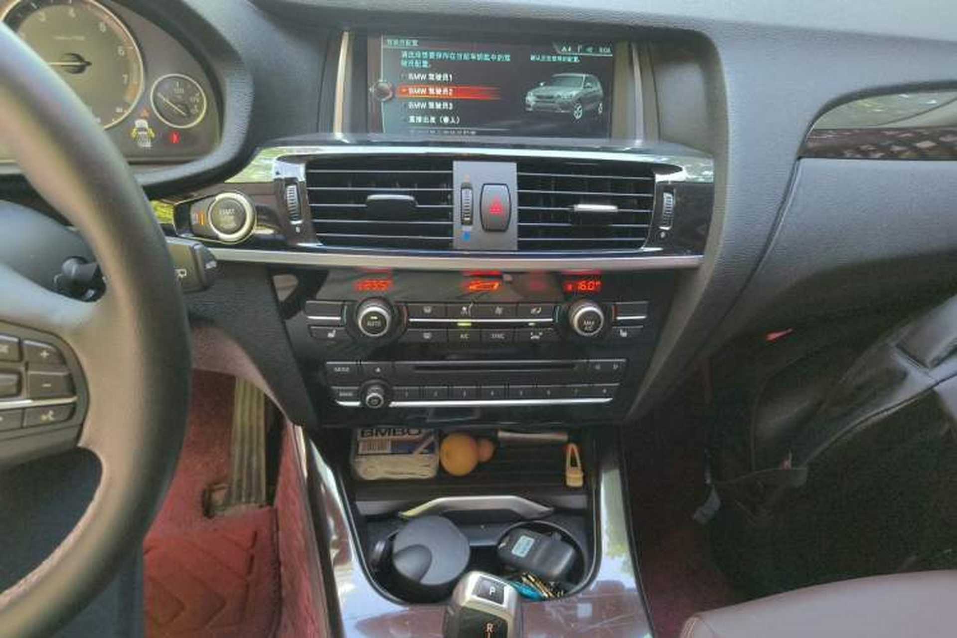 Used BMW X3 2014 xDrive20i X Design Package Audio And AC Panel
