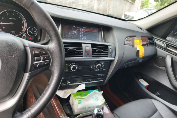 Used BMW X3 2014 xDrive20i Leading Model Audio And AC Panel