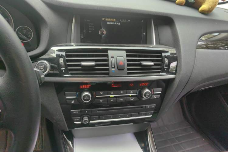 Used BMW X3 2014 xDrive20i X Design Package Audio And AC Panel