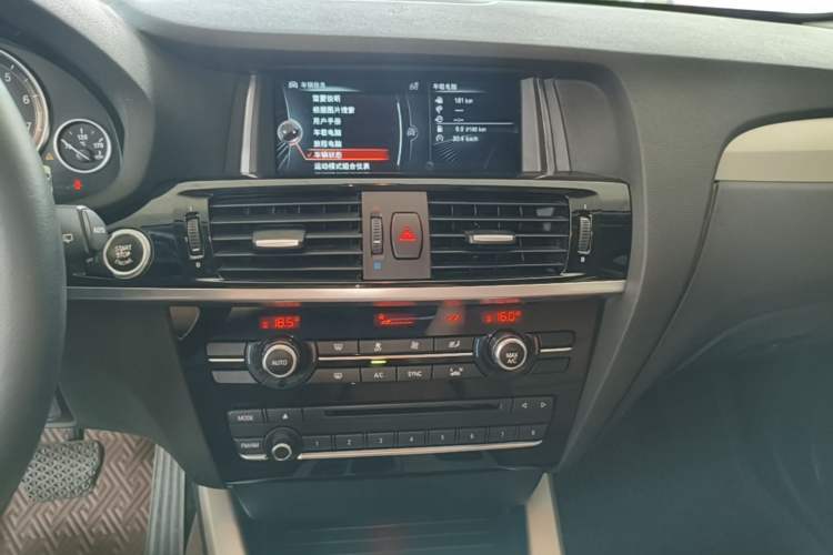 Used BMW X3 2014 xDrive28i Leading Model Audio And AC Panel