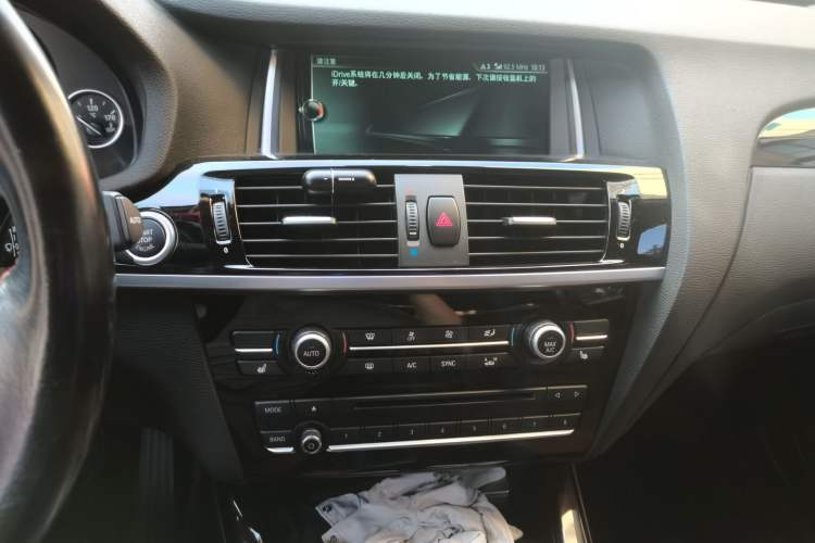 Used BMW X3 2014 xDrive20i X Design Package Audio And AC Panel