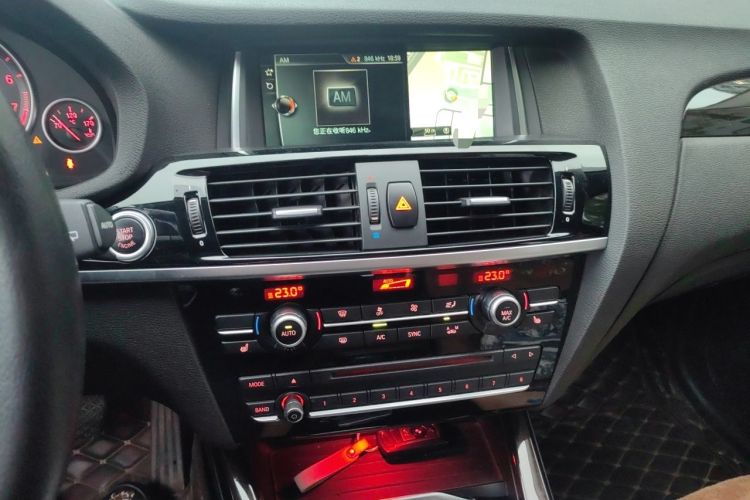 Used BMW X3 2014 xDrive20i X Design Package Audio And AC Panel