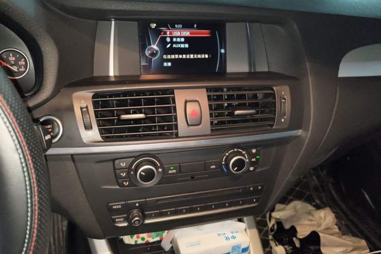 Used BMW X3 2014 xDrive20i Leading Model Audio And AC Panel